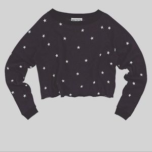Wildfox star sweatshirt hotsell
